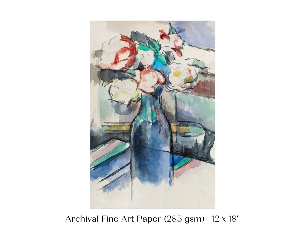 Roses in a Bottle | P97 - Single Art Prints - Piccolo Fiore Prints