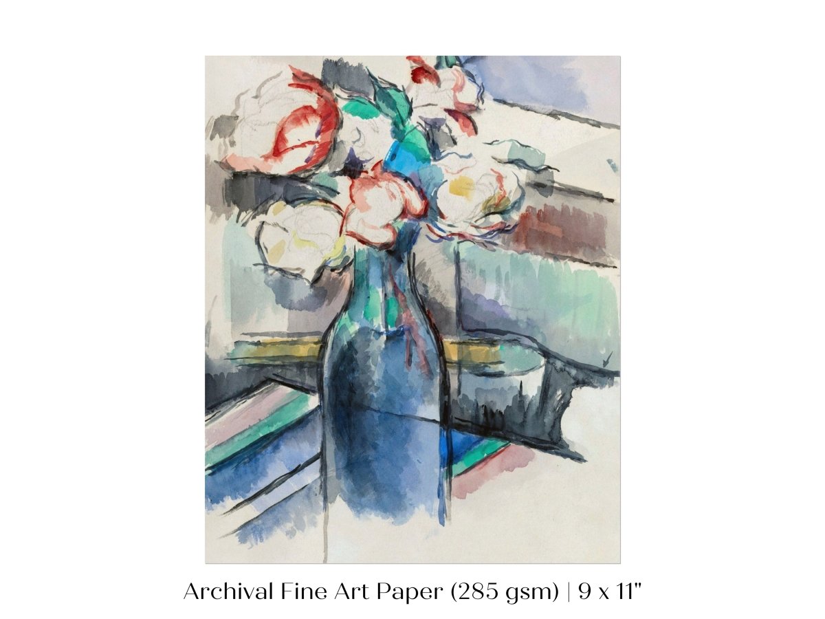 Roses in a Bottle | P97 - Single Art Prints - Piccolo Fiore Prints