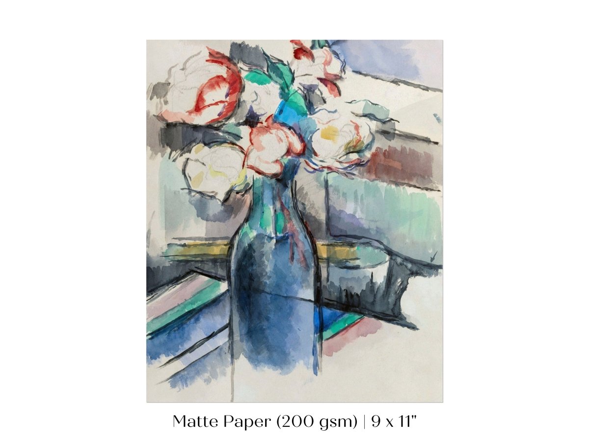 Roses in a Bottle | P97 - Single Art Prints - Piccolo Fiore Prints