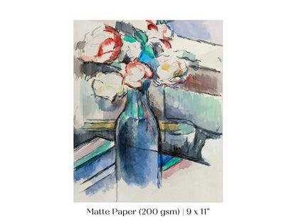 Roses in a Bottle | P97 - Single Art Prints - Piccolo Fiore Prints