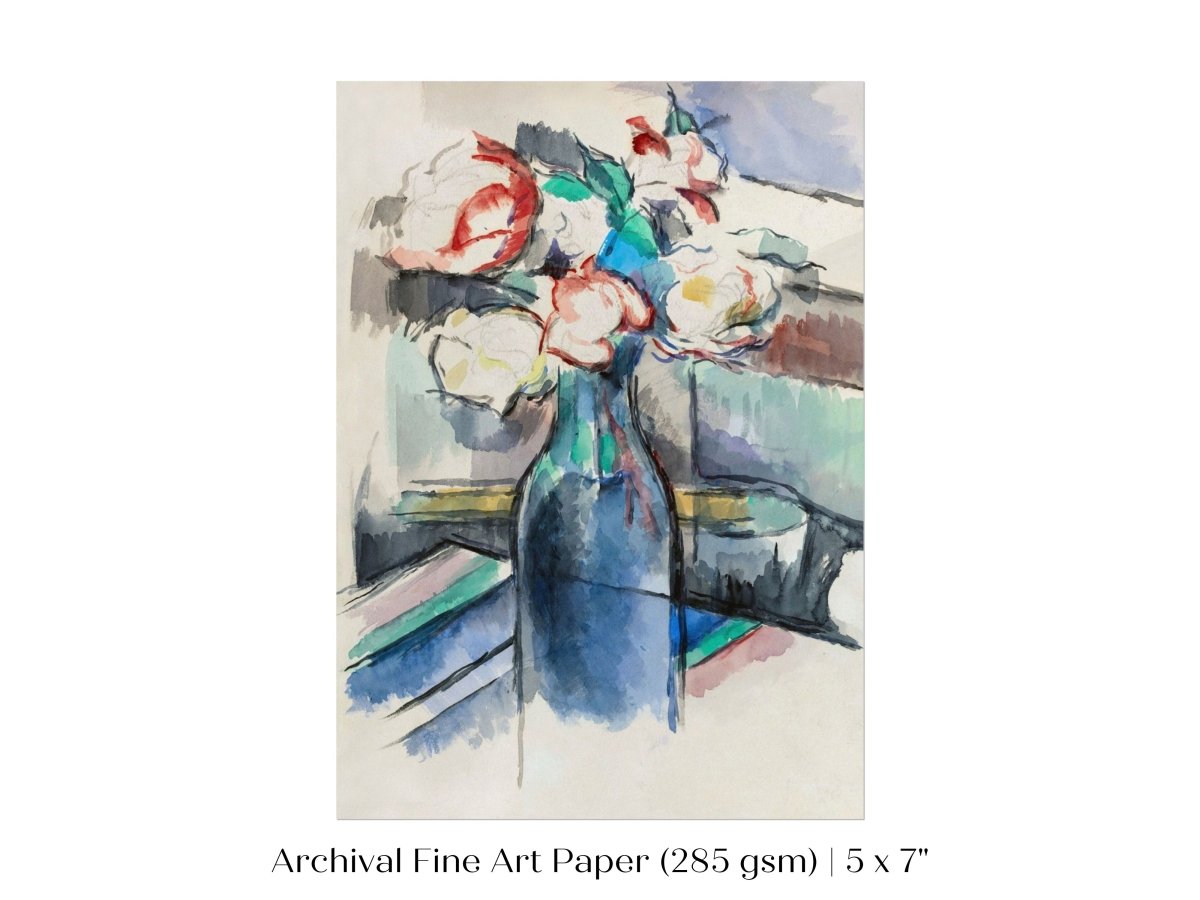 Roses in a Bottle | P97 - Single Art Prints - Piccolo Fiore Prints