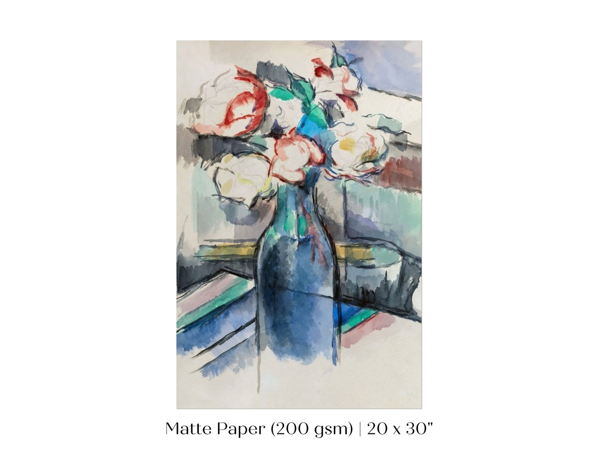 Roses in a Bottle | P97 - Single Art Prints - Piccolo Fiore Prints