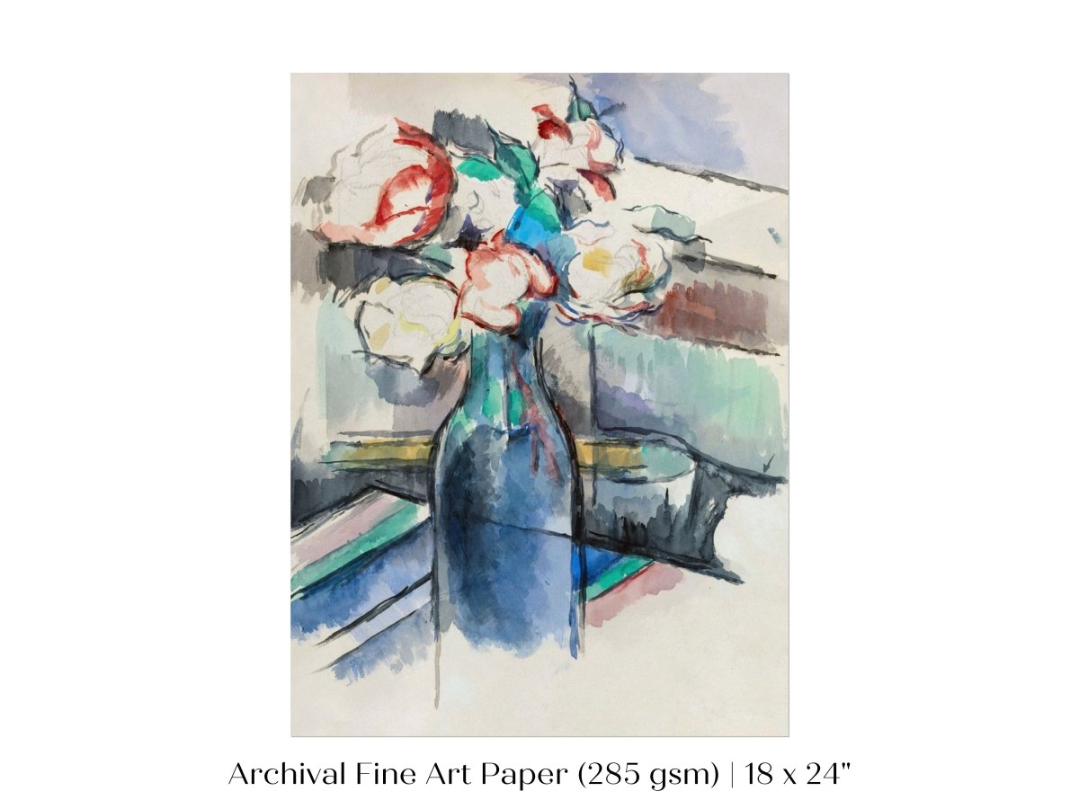 Roses in a Bottle | P97 - Single Art Prints - Piccolo Fiore Prints