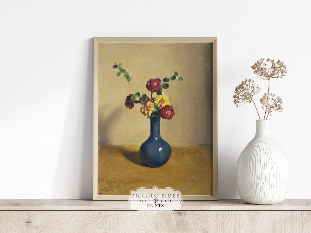 Rustic Blue and Yellow | Gallery Wall Set | 4 Prints | S10 - 9.1 - Gallery Wall Set - Piccolo Fiore Prints