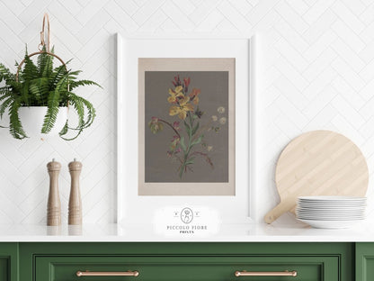 Rustic French Farmhouse | Vintage Gallery Wall Set | 7 Prints | S7 - 2 - Gallery Wall Set - Piccolo Fiore Prints