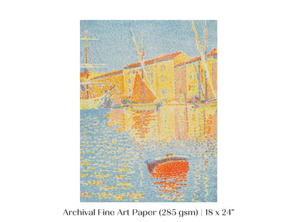 Sailing Boat and Buoy | P361 - Single Art Prints - Piccolo Fiore Prints