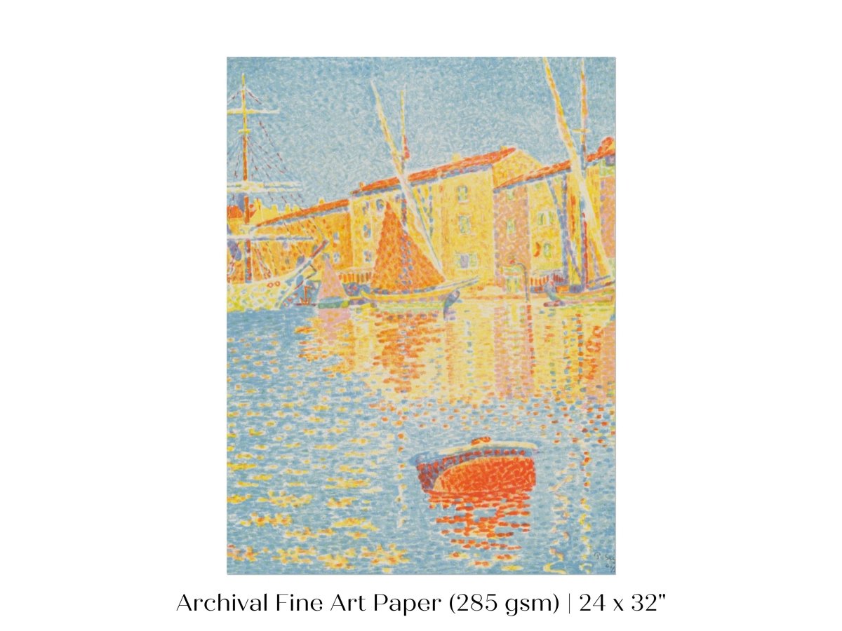 Sailing Boat and Buoy | P361 - Single Art Prints - Piccolo Fiore Prints