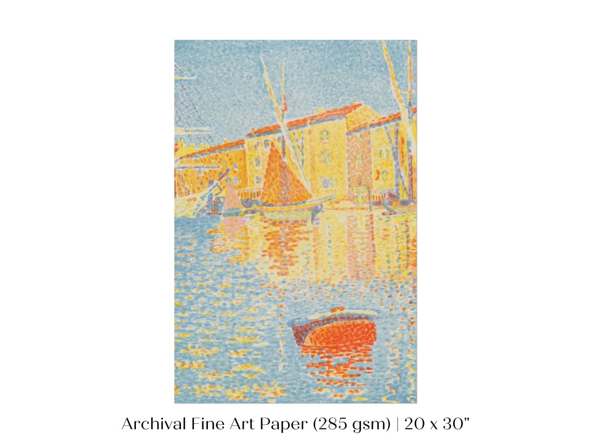 Sailing Boat and Buoy | P361 - Single Art Prints - Piccolo Fiore Prints