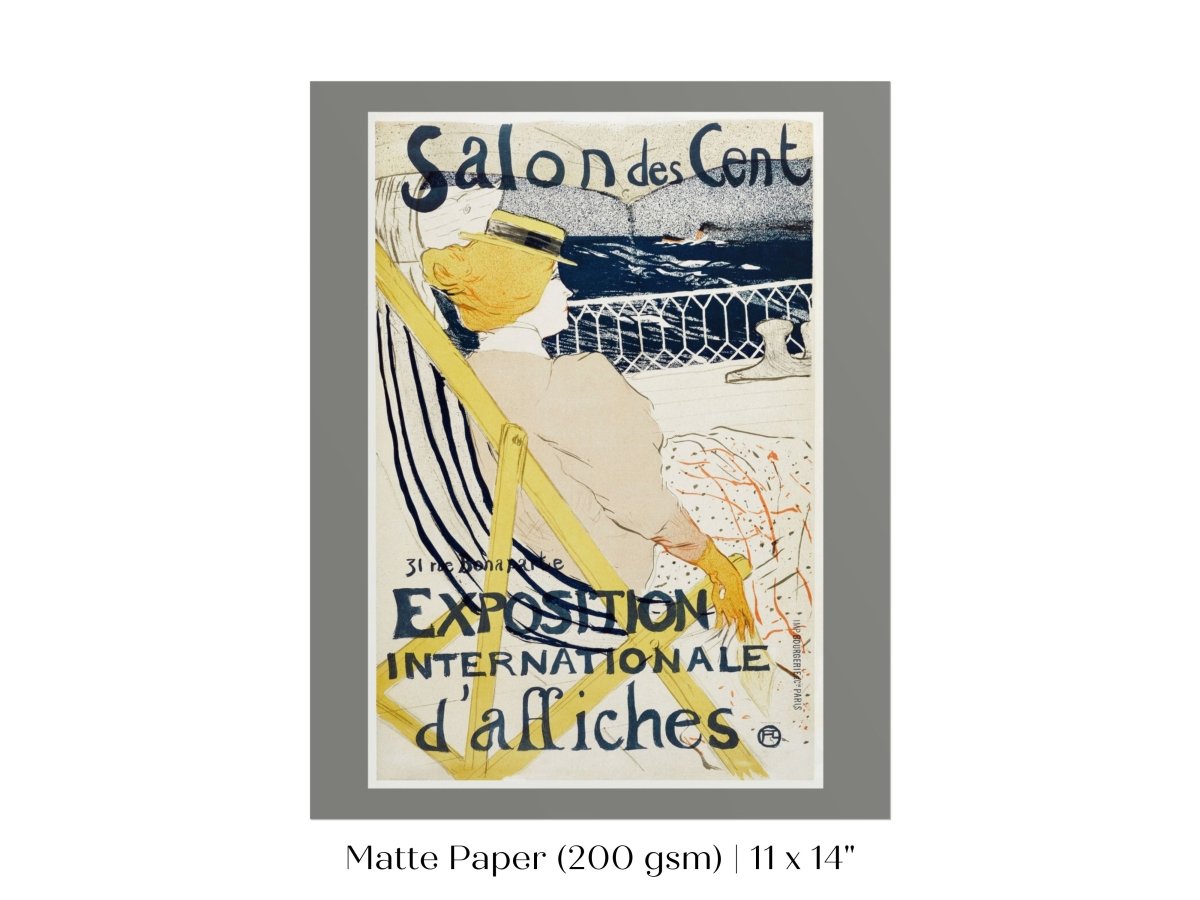 Salon des Cent | P700 - Single Art Prints - Piccolo Fiore Prints
