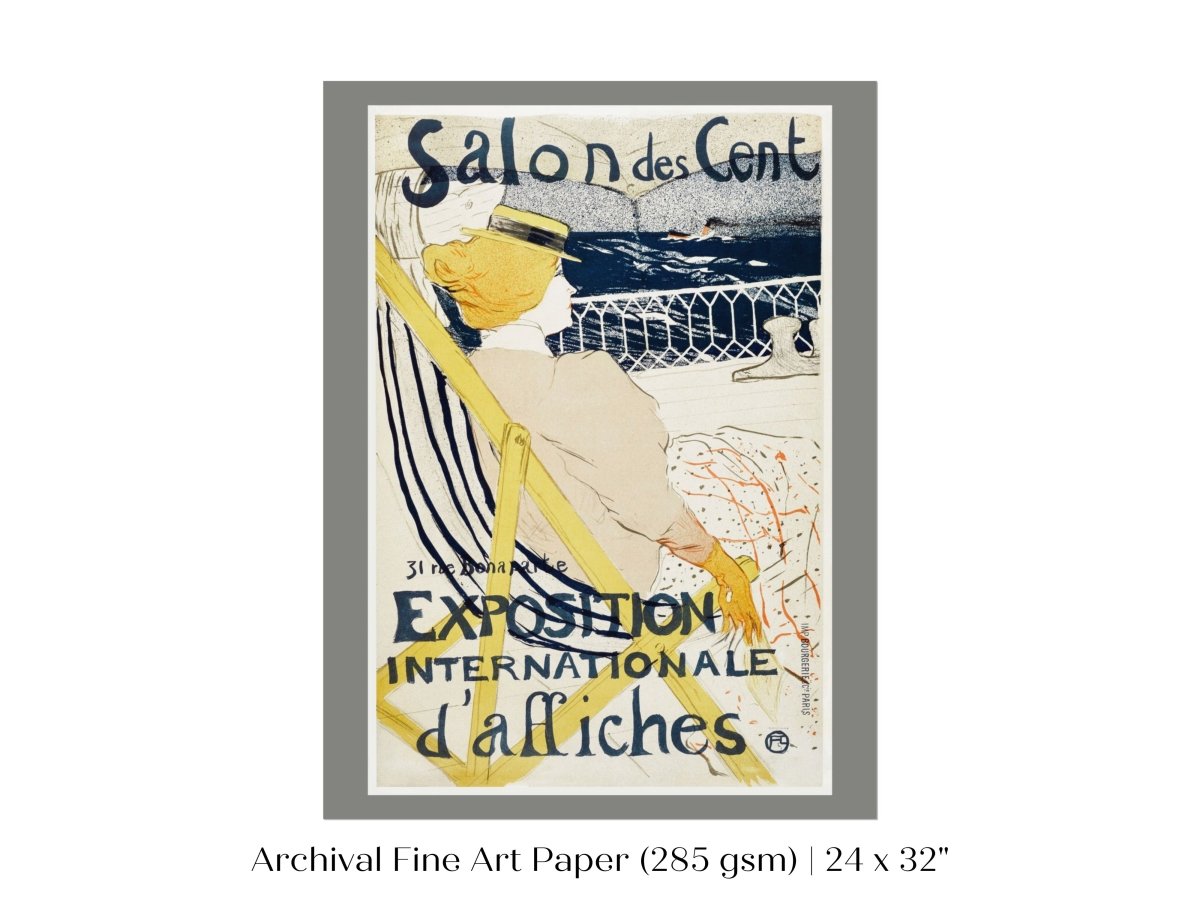 Salon des Cent | P700 - Single Art Prints - Piccolo Fiore Prints