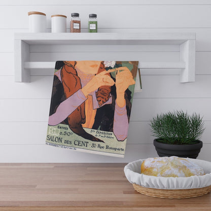 Salon des Cent | Tea Towel - Tea Towel - Piccolo Fiore Prints