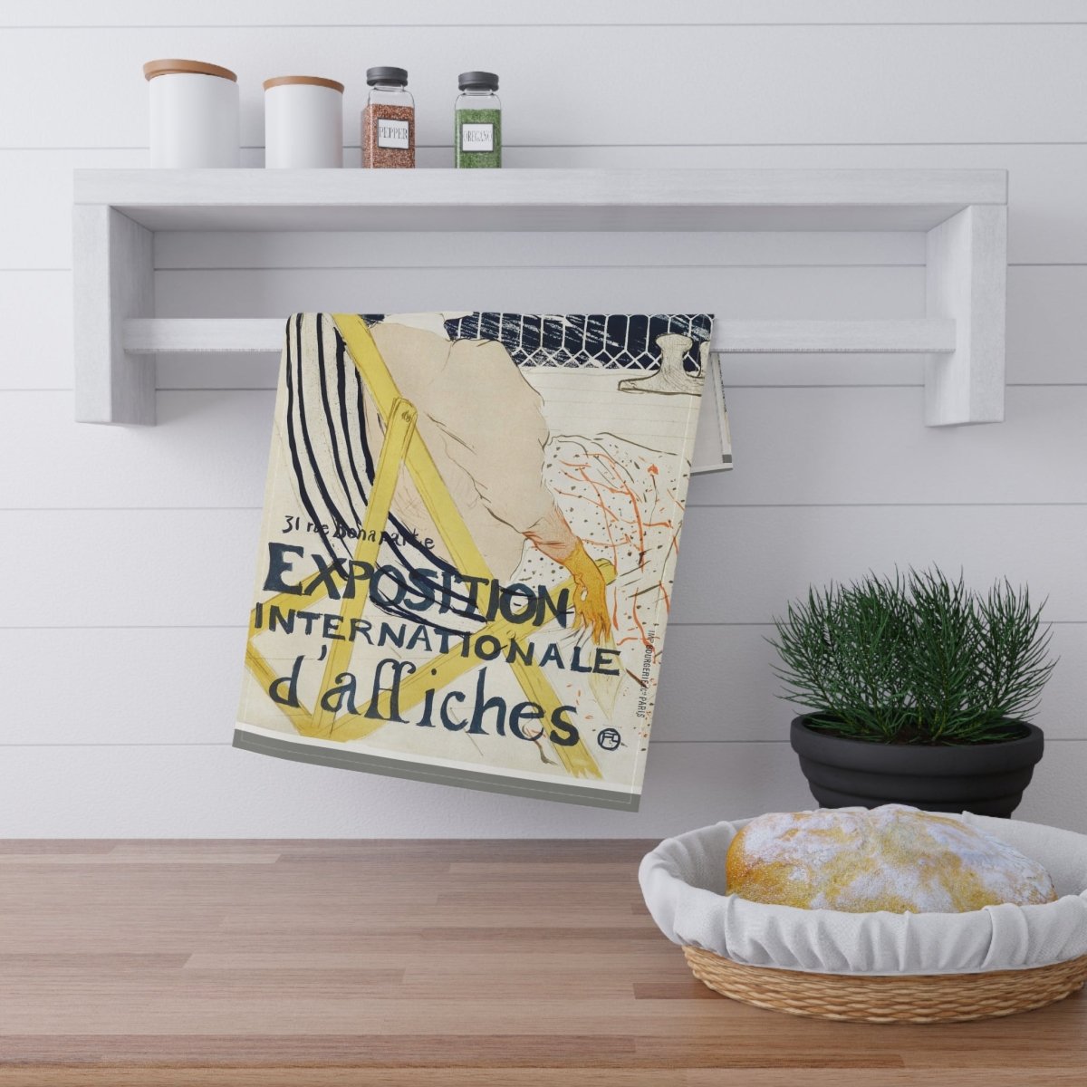 Salon des Cent | Tea Towel - Tea Towel - Piccolo Fiore Prints