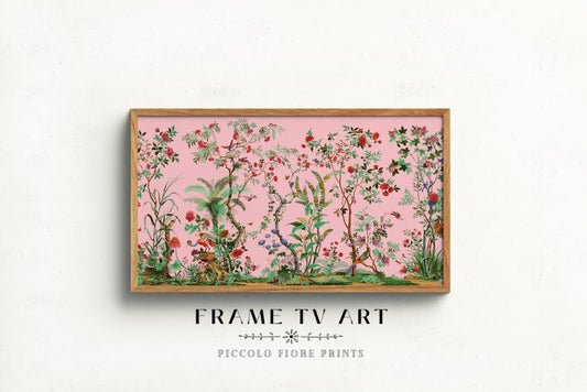 Samsung Frame TV Art | Chinoiserie Birds and Flowers | TV22 - Frame TV Art - Piccolo Fiore Prints