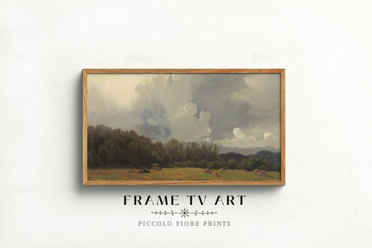 Samsung Frame TV Art | Cows Grazing | TV24 - Frame TV Art - Piccolo Fiore Prints