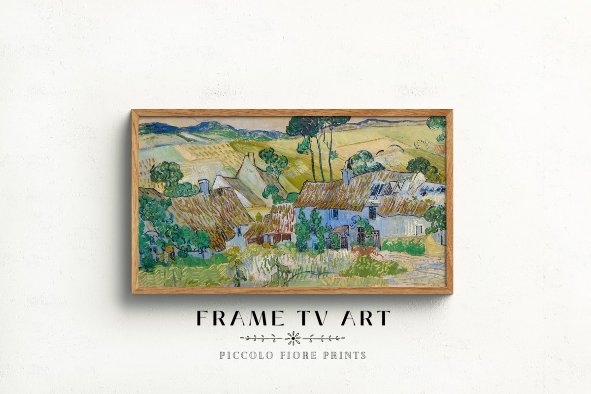 Samsung Frame TV Art | Farmhouses | TV4 - Frame TV Art - Piccolo Fiore Prints