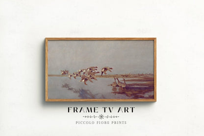 Samsung Frame TV Art | Geese | TV9 - Frame TV Art - Piccolo Fiore Prints