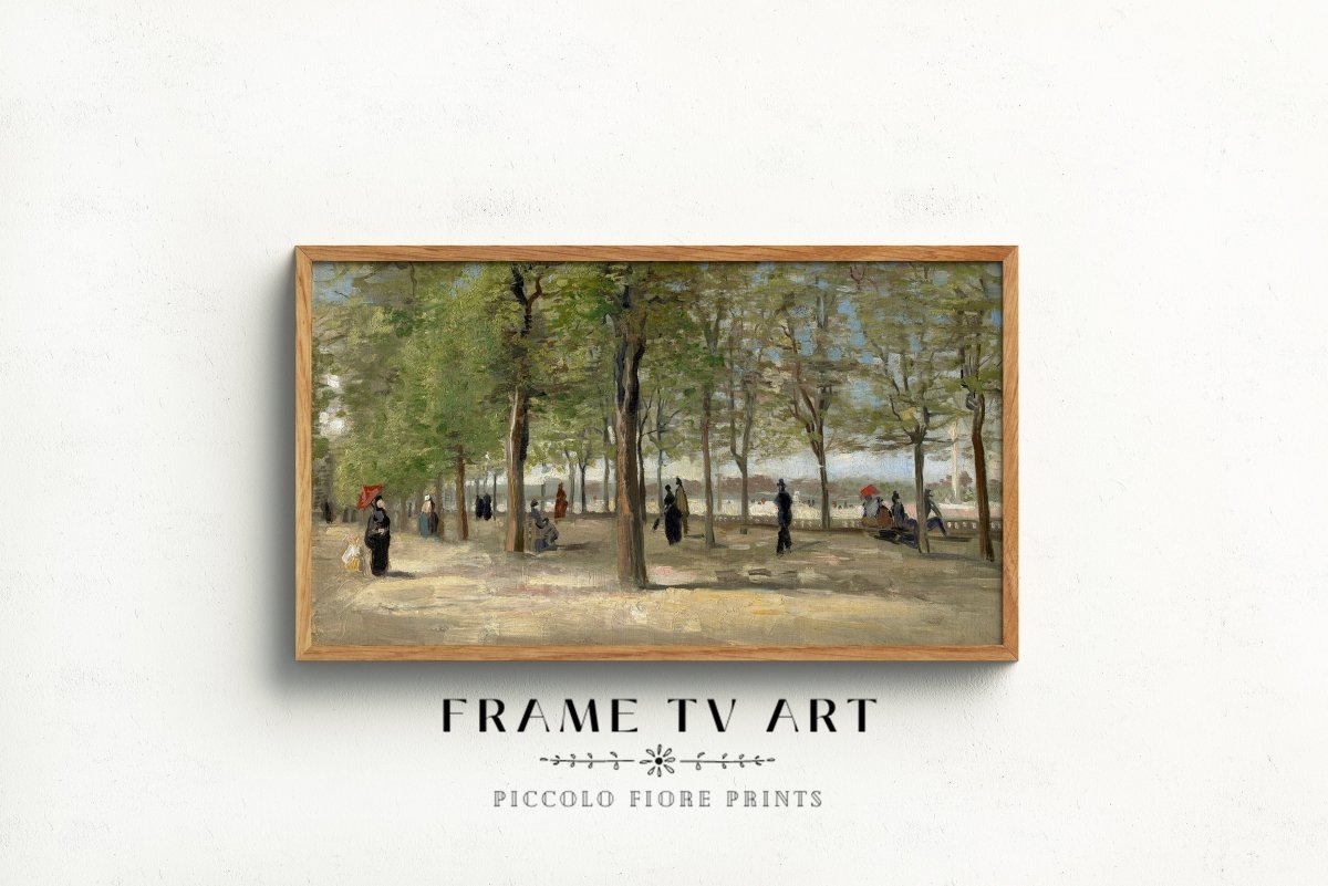 Samsung Frame TV Art | Luxembourg Gardens | TV5 - Frame TV Art - Piccolo Fiore Prints