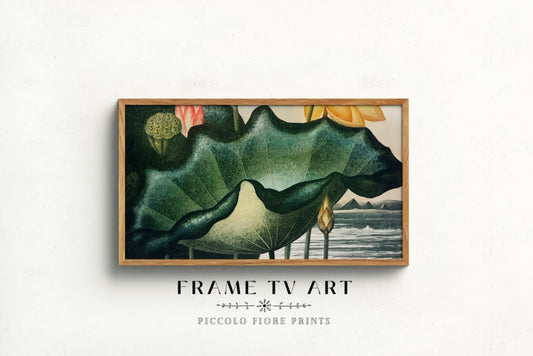 Samsung Frame TV Art | Tropical Leaf | TV2 - Frame TV Art - Piccolo Fiore Prints