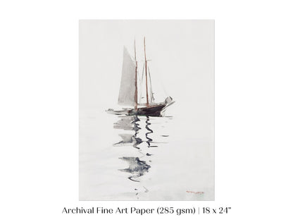 Schooner | P73 - Single Art Prints - Piccolo Fiore Prints