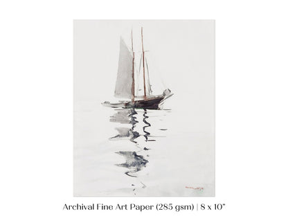 Schooner | P73 - Single Art Prints - Piccolo Fiore Prints
