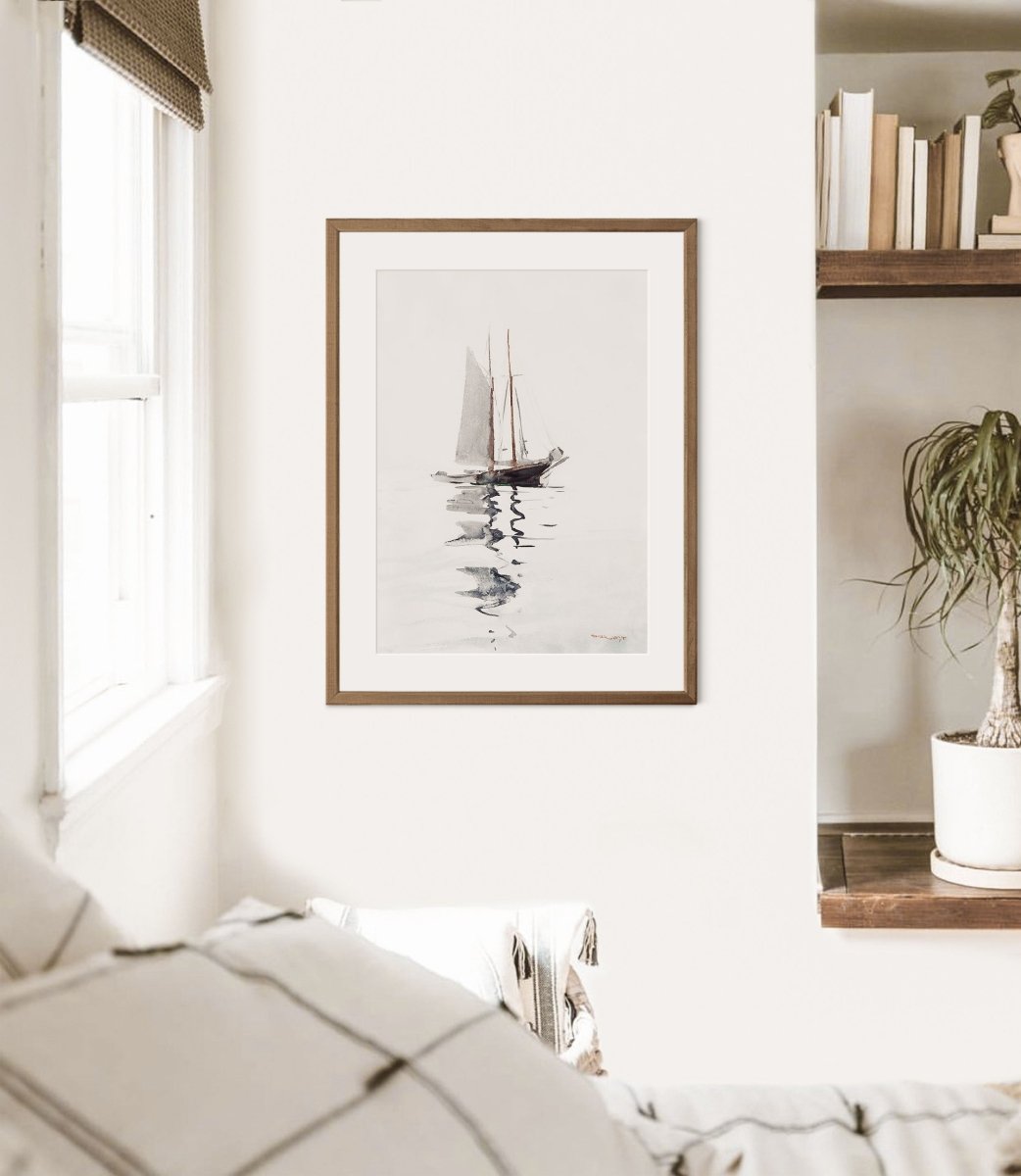 Schooner | P73 - Single Art Prints - Piccolo Fiore Prints