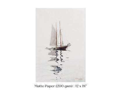 Schooner | P73 - Single Art Prints - Piccolo Fiore Prints