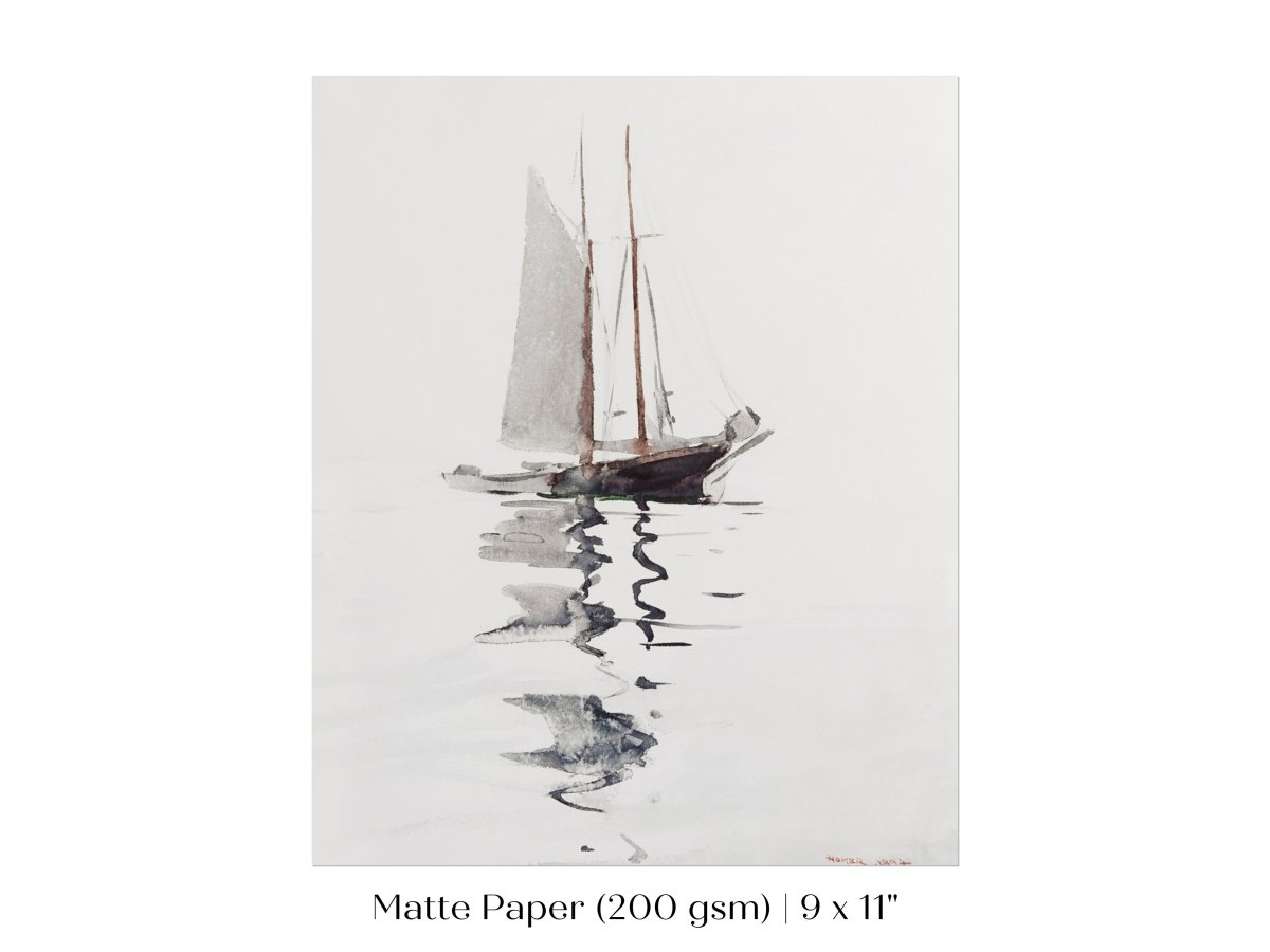 Schooner | P73 - Single Art Prints - Piccolo Fiore Prints