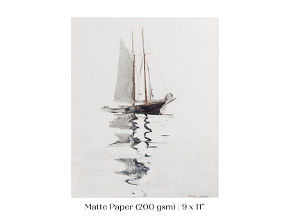 Schooner | P73 - Single Art Prints - Piccolo Fiore Prints