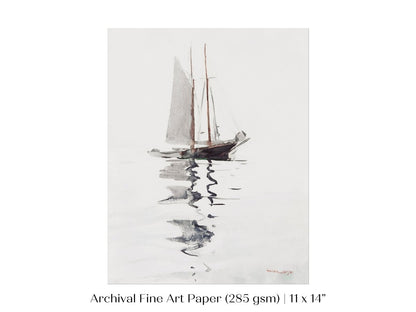 Schooner | P73 - Single Art Prints - Piccolo Fiore Prints
