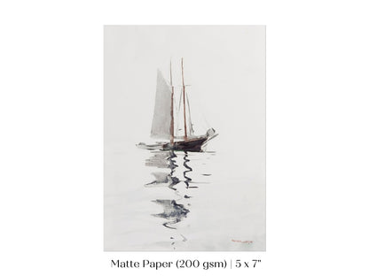 Schooner | P73 - Single Art Prints - Piccolo Fiore Prints