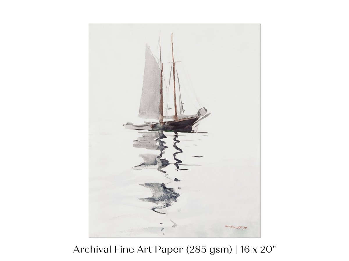 Schooner | P73 - Single Art Prints - Piccolo Fiore Prints