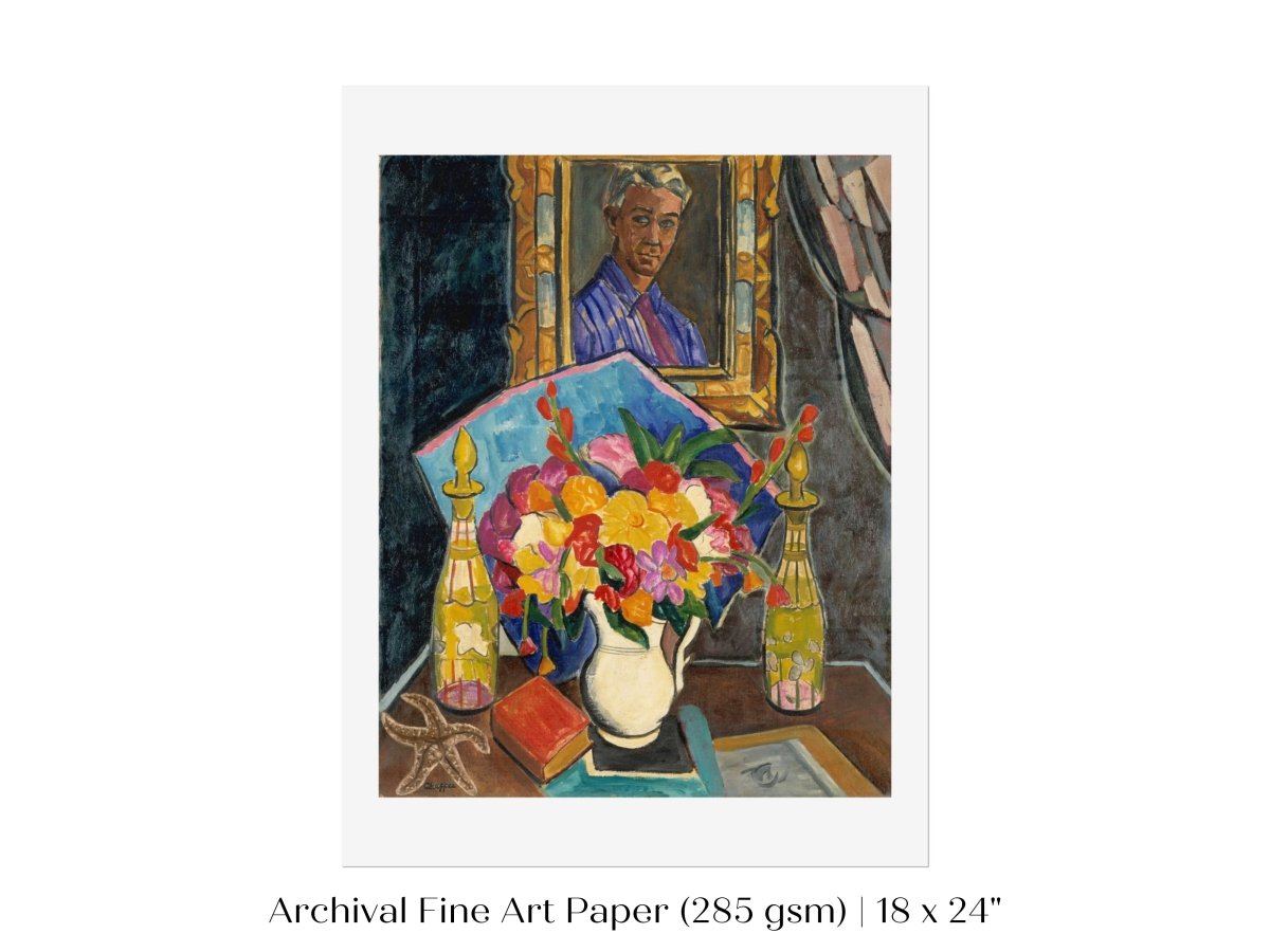 Self Portrait | Oliver Chaffee | P298 - Single Art Prints - Piccolo Fiore Prints