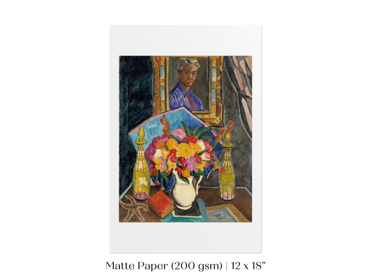 Self Portrait | Oliver Chaffee | P298 - Single Art Prints - Piccolo Fiore Prints