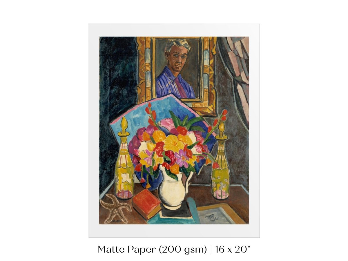 Self Portrait | Oliver Chaffee | P298 - Single Art Prints - Piccolo Fiore Prints