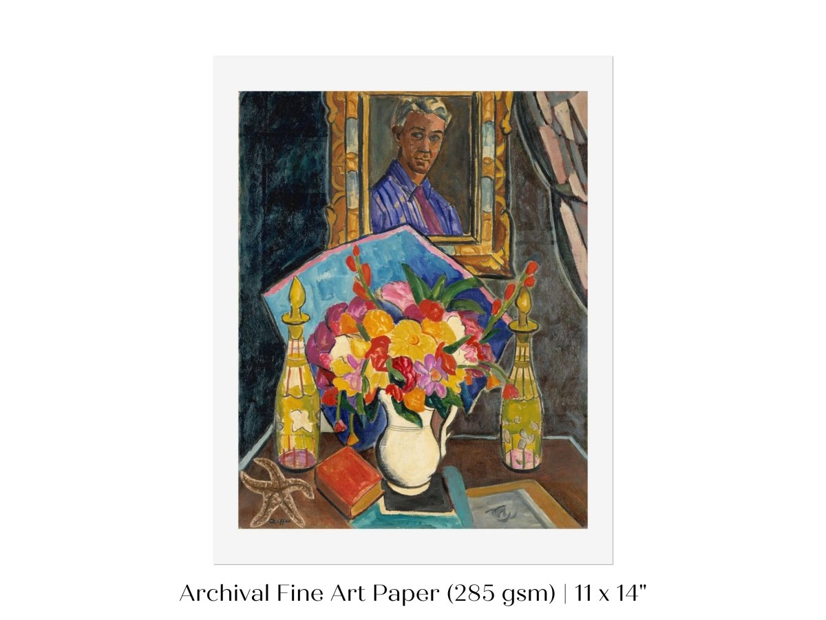 Self Portrait | Oliver Chaffee | P298 - Single Art Prints - Piccolo Fiore Prints