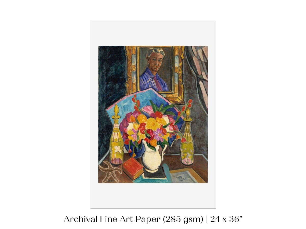 Self Portrait | Oliver Chaffee | P298 - Single Art Prints - Piccolo Fiore Prints