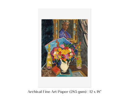 Self Portrait | Oliver Chaffee | P298 - Single Art Prints - Piccolo Fiore Prints