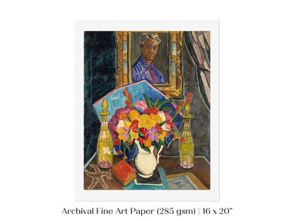 Self Portrait | Oliver Chaffee | P298 - Single Art Prints - Piccolo Fiore Prints