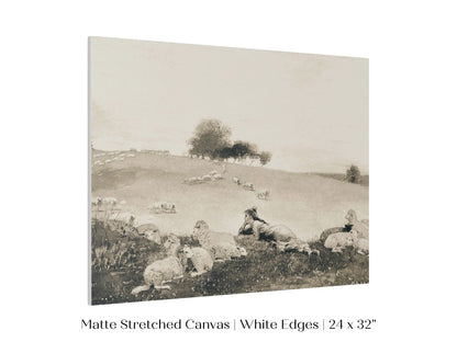 Shepherdess | P397 - Single Art Prints - Piccolo Fiore Prints