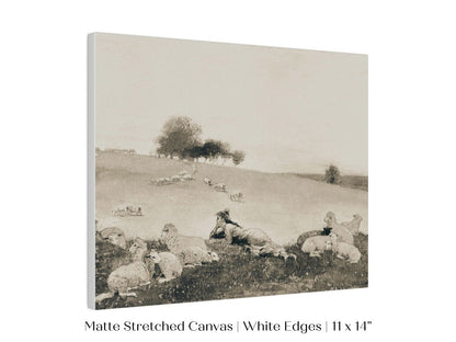 Shepherdess | P397 - Single Art Prints - Piccolo Fiore Prints
