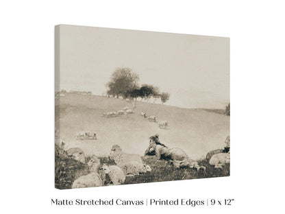 Shepherdess | P397 - Single Art Prints - Piccolo Fiore Prints