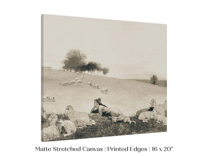 Shepherdess | P397 - Single Art Prints - Piccolo Fiore Prints