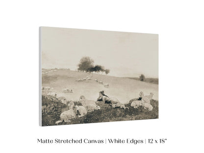 Shepherdess | P397 - Single Art Prints - Piccolo Fiore Prints