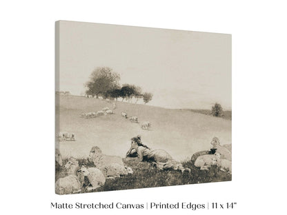 Shepherdess | P397 - Single Art Prints - Piccolo Fiore Prints