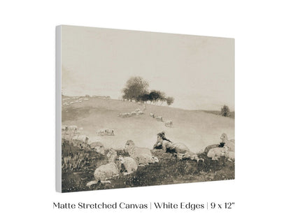 Shepherdess | P397 - Single Art Prints - Piccolo Fiore Prints
