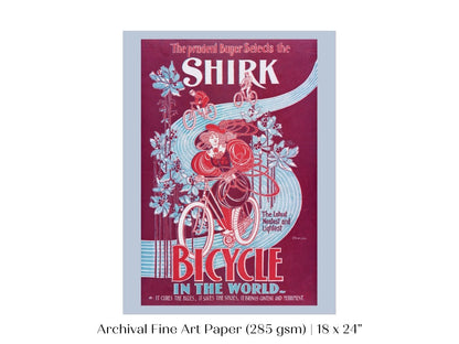 Shirk Bicycles | P698 - Single Art Prints - Piccolo Fiore Prints