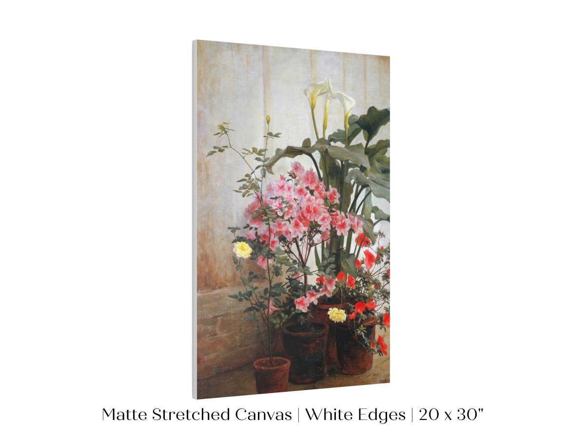 Side of a Greenhouse | P130 - Single Art Prints - Piccolo Fiore Prints