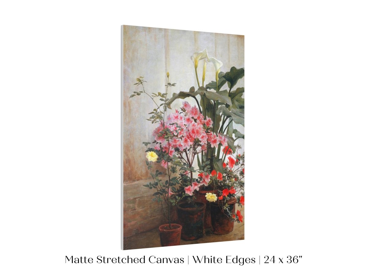 Side of a Greenhouse | P130 - Single Art Prints - Piccolo Fiore Prints