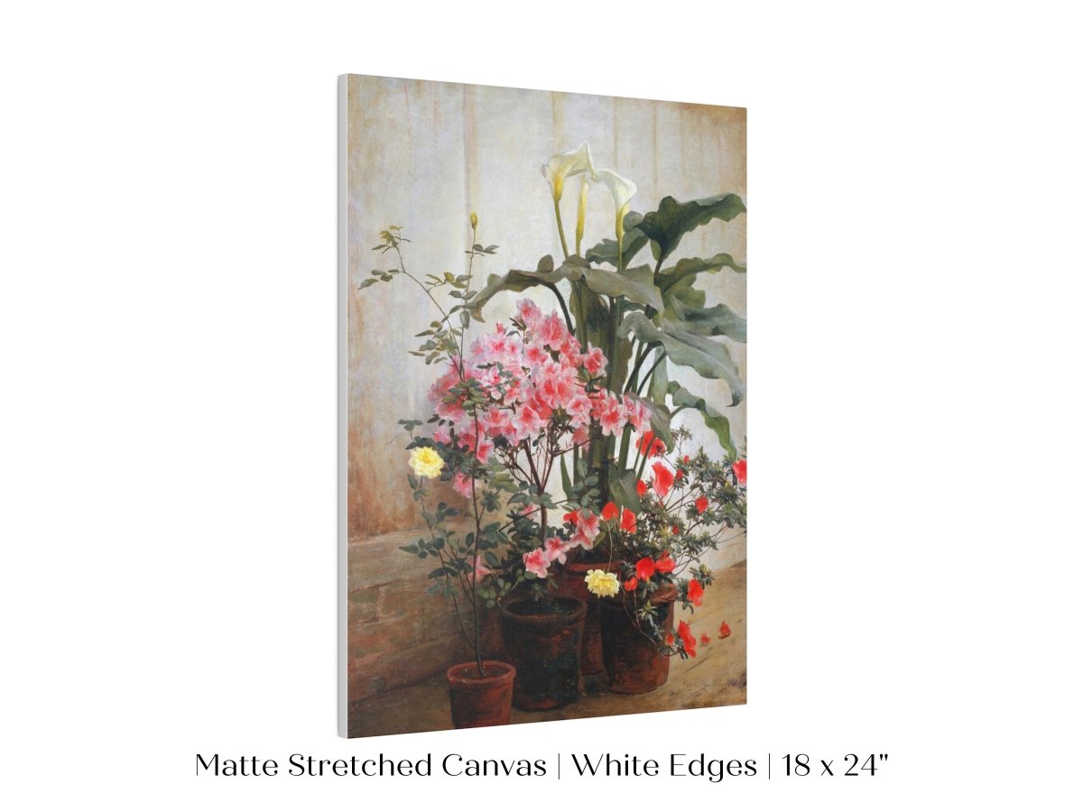 Side of a Greenhouse | P130 - Single Art Prints - Piccolo Fiore Prints