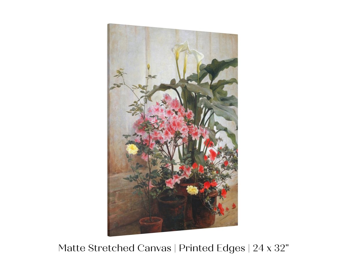 Side of a Greenhouse | P130 - Single Art Prints - Piccolo Fiore Prints